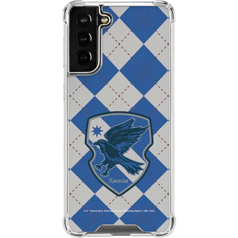 Wizarding Worlds Harry Potter Ravenclaw Crest Galaxy S21 FE Clear Case